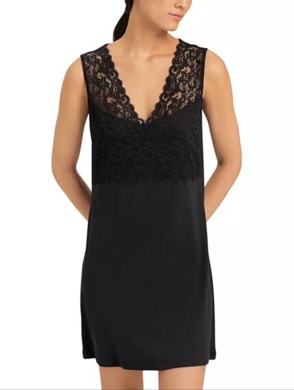 HANRO Moments Lace Tank Gown M - Bloomingdales